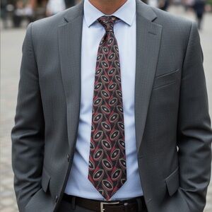 Giorgio Amani classic Vintage Cravatte 100 % silk men’s tie made in Italy